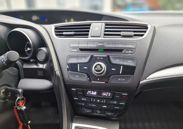 Honda Civic cena 57900 przebieg: 87000, rok produkcji 2016 z Pułtusk małe 497
